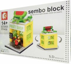 Конструктор Sembo block Фруктовый магазин SD6028 (13989)