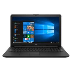 Ноутбук HP 15-da0407ur, 15.6", Intel Core i3 7020U 2.3ГГц, 4Гб, 500Гб, nVidia GeForce Mx110 - 2048 Мб, Windows 10, 6PX18EA, черный (1130474)