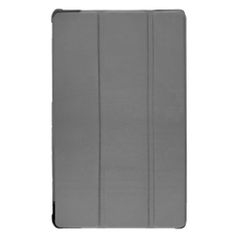 Чехол для планшета BORASCO Tablet Case, для Huawei Media Pad M5 lite 8, серый [39195] (1403847)