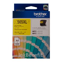 Картридж Brother LC565XLY Yellow для MFC-J2510/MFC-J2310/MFC-J3720/MFC-J3520 (322988)