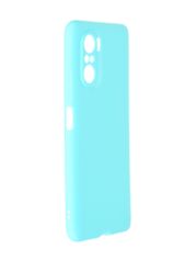 Чехол Pero для Poco F3 Soft Touch Turquoise CC01-XPF3C (878621)