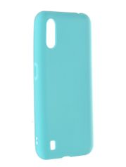 Чехол Pero для Samsung Galaxy M01 Soft Touch Turquoise СС01-M01С (789474)
