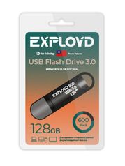 USB Flash Drive 128GB Exployd 600 EX-128GB-600-Black (808728)