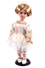 Кукла коллекционная Юная балерина , фарфор 41см  (51503)