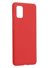 Чехол Zibelino для Samsung Galaxy A31 Soft Matte Red ZSM-SAM-A31-RED (752013)