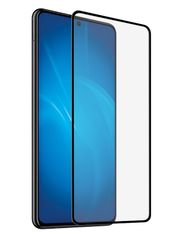 Закаленное стекло DF для Samsung Galaxy A71/Note 10 Lite Full Screen Black Frame sColor-89 (726454)