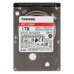 Жесткий диск Toshiba L200 Slim HDWL110UZSVA, 1ТБ, HDD, SATA III, 2.5" (1064624)