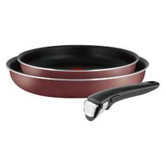 Набор сковород Tefal Ingenio Red 04175820, 3 предмета (1034231)