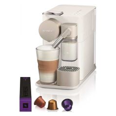 Капсульная кофеварка DELONGHI Nespresso Latissima one EN500, 1400Вт, цвет: белый [0132193274] (1096085)