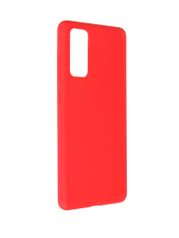 Чехол Alwio для Samsung Galaxy S20 Fan Edition Soft Touch Red ASTGS20FERD (870460)