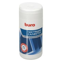 Влажные салфетки Buro BU-Tpsm, 75 шт (туба) (817438)