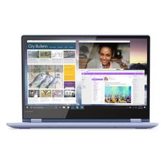 Ноутбук-трансформер LENOVO Yoga 530-14IKB, 14", IPS, Intel Core i3 7130U 2.7ГГц, 8Гб, 256Гб SSD, Intel HD Graphics 620, Windows 10, 81EK0091RU, синий (1059833)
