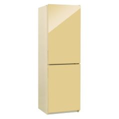 Холодильник NORDFROST NRG 119NF 742, двухкамерный, бежевый стекло [00000256632] (1151374)
