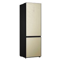 Холодильник Midea MRB519SFNGBE1, двухкамерный, бежевый/черный (1437099)