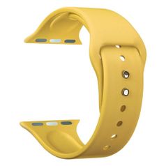 Ремешок Lyambda Altair для Apple Watch Series 3/4/5/6/SE желтый (DS-APS08-44-YL) (1413811)