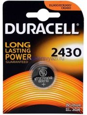 Батарейка CR2430 - Duracell DR CR2430/1BL (756812)