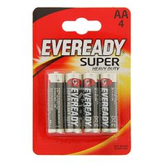 Батарейка AA - Energizer Eveready Super R6 Ni-MH (4 штуки) E301155700 / 11646 (386207)