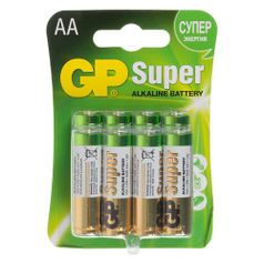 AA Батарейка GP Super Alkaline 15A LR6, 8 шт. (335054)