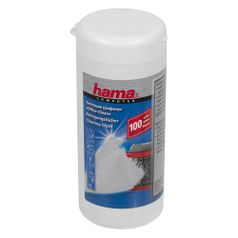 Влажные салфетки HAMA R1084185, 100 шт (туба) (826868)