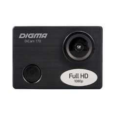 Экшн-камера Digma DiCam 170 1080p, черный [dc170] (1143219)
