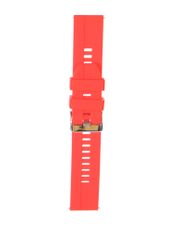 Аксессуар Универсальный ремешок Red Line 22mm Silicone Raised Red УТ000025262 (848286)