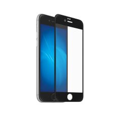 Закаленное стекло DF для iPhone 7 / 8 Full Screen Black iColor-15 (457978)