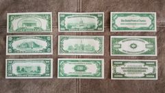 Качественные КОПИИ банкнот США Federal Reserve c В/З 1928 год. супер скидки!!!  