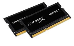 Модуль памяти HyperX Impact DDR3L SO-DIMM 1600MHz PC3-12800 CL9 - 8Gb KIT (2x4Gb) HX316LS9IBK2/8 (191004)