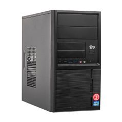 Компьютер iRU Office 315, Intel Core i5 9400F, DDR4 8ГБ, 1ТБ, 240ГБ(SSD), NVIDIA GeForce GT710 - 1024 Мб, Windows 10 Home, черный [1418866] (1418866)