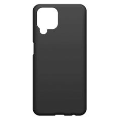 Чехол (клип-кейс) BORASCO Silicone case, для Samsung Galaxy M32, черный (матовый) [40350] (1561635)