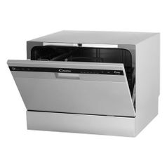 Посудомоечная машина CANDY CDCP 6/ES-07, компактная, серебристая [32000979] (484739)