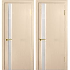Шпонированные двери Модерн-1 Беленый дуб
