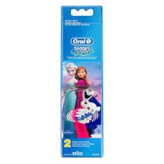 Сменные насадки для зубной щетки ORAL-B Kids Stages Frozen, 2 шт [80279918] (314381)