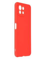 Чехол Zibelino для Xiaomi Mi 11 Lite Soft Matte Red ZSM-XIA-MI11-LITE-CAM-RED (858742)