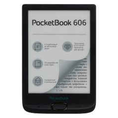 Электронная книга PocketBook 606, 6", черный (1396310)