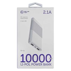 Внешний аккумулятор (Power Bank) Redline RP-21, 10000мAч, белый [ут000019293] (1365318)