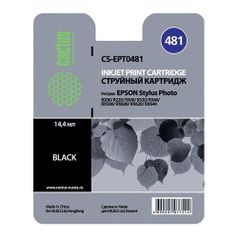 Картридж Cactus CS-EPT0481, черный / CS-EPT0481 (690106)