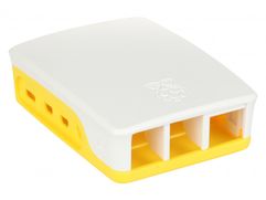 Корпус Qumo RS032 для Raspberry Pi 4 ABS Plastic White-Yellow (854553)