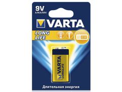 Батарейка КРОНА Varta Longlife 6LR61 1BL 4122 (681332)