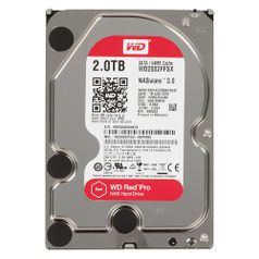 Жесткий диск WD Red Pro WD2002FFSX, 2Тб, HDD, SATA III, 3.5" (372817)