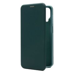 Чехол (флип-кейс) BORASCO Shell Case, для Samsung Galaxy A12, зеленый [39855] (1475270)