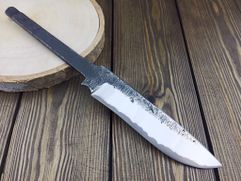 Клинок ручной ковки № 29 из ламинированной дамаской стали для изготовления ножа