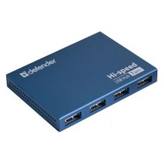 Хаб USB Defender Septima Slim USB 7-ports 83505 (82327)