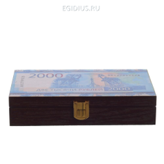 Шкатулка для денег, L19 W11 H4 см (51894)