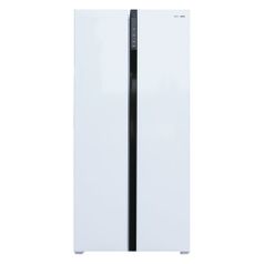 Холодильник SHIVAKI SBS-444DNFW, двухкамерный, белый (1141815)