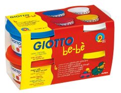 Набор для лепки Giotto Be-Be Super Modelling Dough Паста для моделирования 4 цвета 464901 (522516)