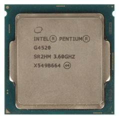 Процессор INTEL Pentium Dual-Core G4520, LGA 1151, OEM [cm8066201927407s r2hm] (320795)