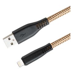Кабель GAL 2637, Lightning (m) - USB (m), 1м, золотистый (1540550)