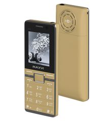 Сотовый телефон Maxvi P11 Gold (362907)