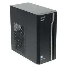 Компьютер ACER Veriton ES2710G, Intel Core i3 7100, DDR4 8Гб, 128Гб(SSD), Intel HD Graphics 630, Windows 10 Home, черный [dt.vqeer.064] (1060788)